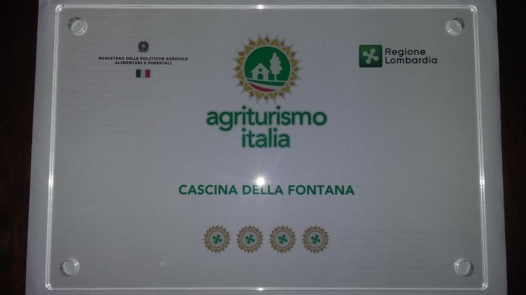 Agriturismo Cascina Della Fontana Lodi Bagian luar foto
